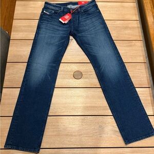 Men's Straight Diesel Jeans